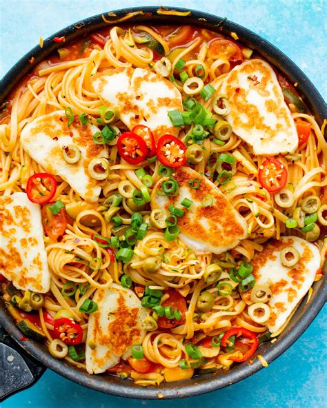 Pasta And Halloumi Recipes