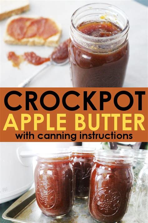 Apple Butter Recipe Canning