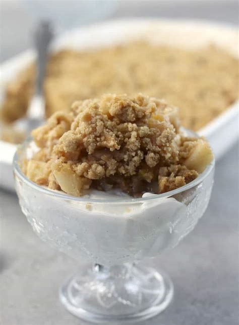 Apple Crisp Recipe Easy Without Oatmeal