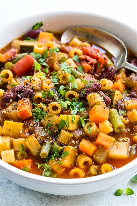 Authentic Italian Minestrone Soup Recipe