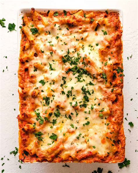 Baked Ziti Recipe No Meat