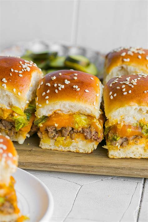 Big Mac Sliders Recipe