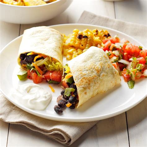 Black Bean Burrito Recipe