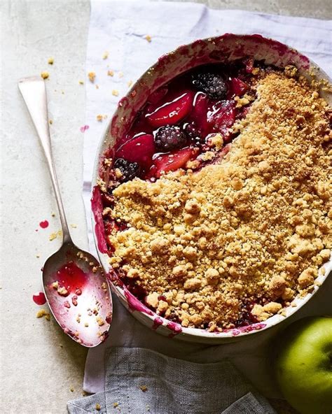 Blackberry And Apple Crumble Recipe