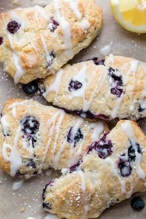 Blueberry Lemon Scone Recipe