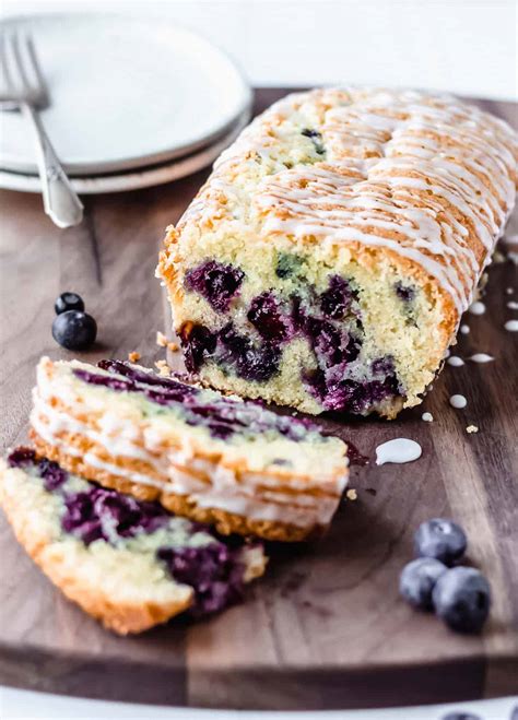 Blueberry Pound Cake Recipe