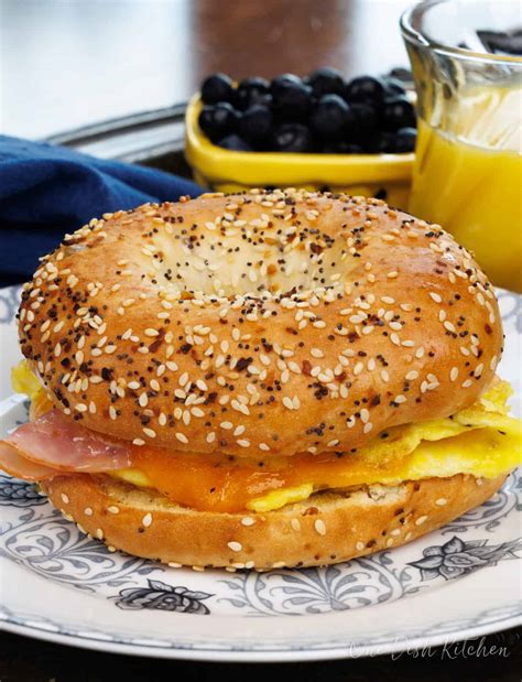 Breakfast Bagel Recipe