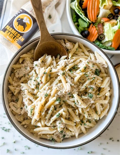 Buffalo Wild Wings Garlic Parmesan Chicken Pasta Recipe