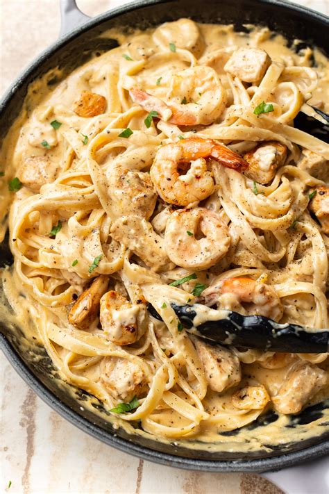 Cajun Fettuccine Alfredo Sauce Recipe