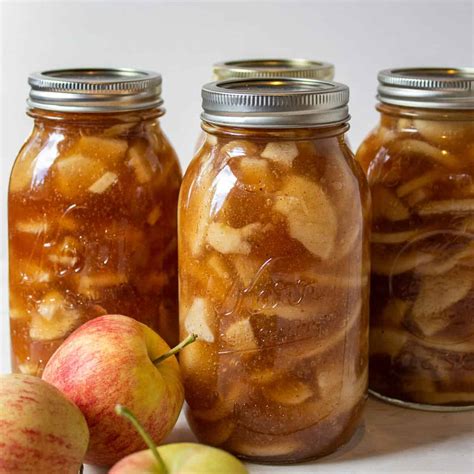 Canned Apple Pie Filling Recipe