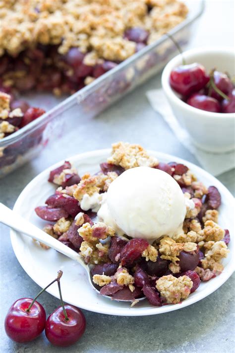 Cherry Crumble Recipe