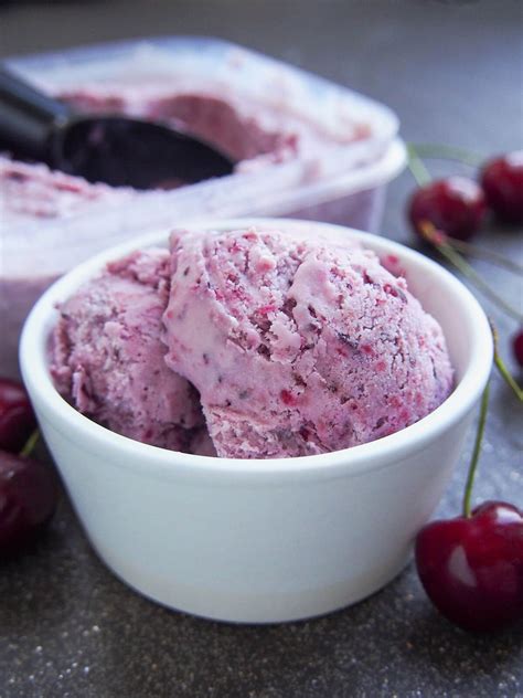 Cherry Ice Cream Recipe