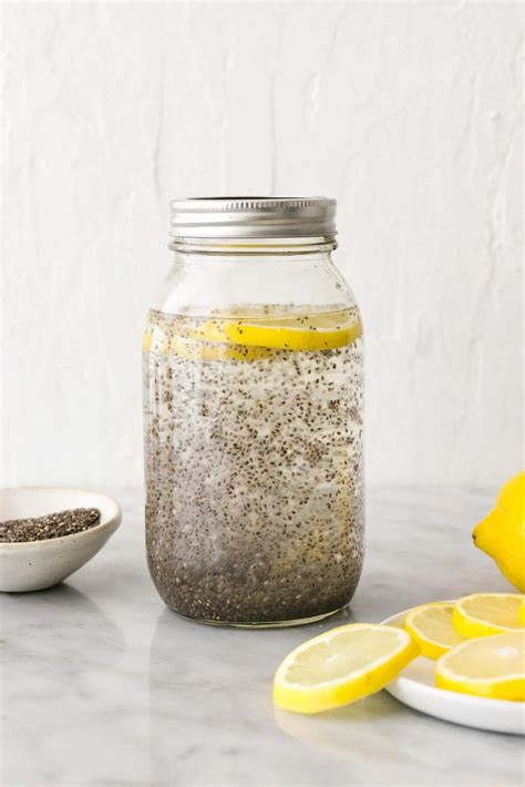 Chia Seed Water Recipe