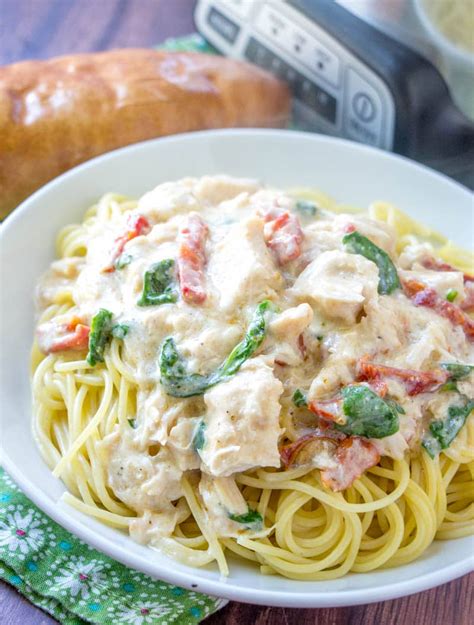 Chicken Alfredo Crock Pot Recipe