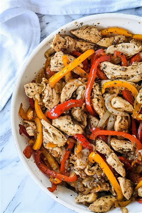 Chicken And Peppers Recipe