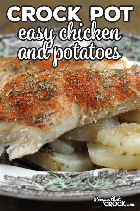 Chicken Potato Crock Pot Recipes