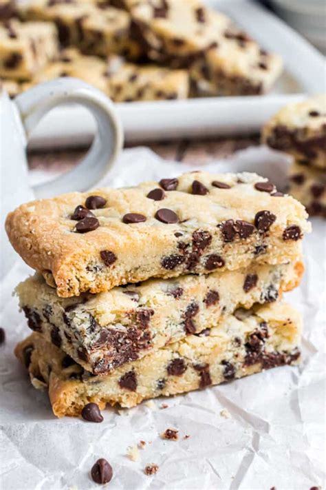 Choc Chip Shortbread Biscuits Recipe