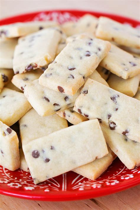 Chocolate Chip Shortbread Biscuits Recipe