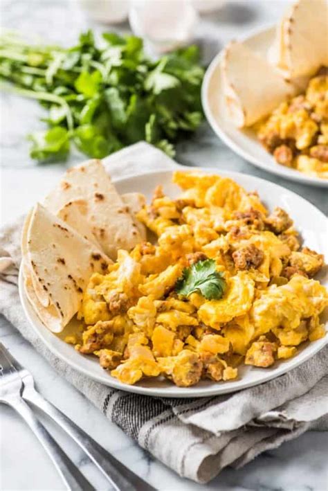 Chorizo And Eggs Recipe