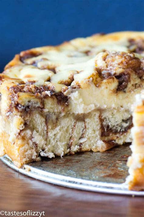 Cinnamon Roll Cheesecake Recipe