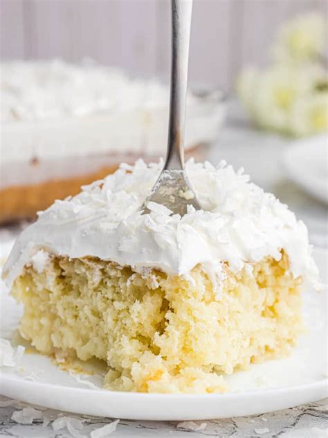 Coconut Poke Cake Recipe