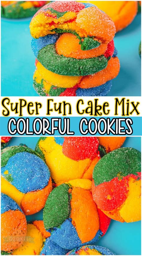 Colorful Ingredients In Some Cookie Recipes