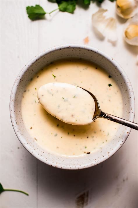 Creamy Garlic Sauce Recipe