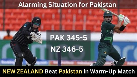 Cricket: New Zealand Dominates Pakistan