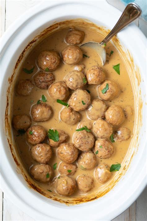 Crock Pot Swedish Meatballs Recipe