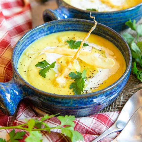 Curried Parsnip Soup Recipe