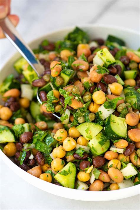 Dense Bean Salad Recipes