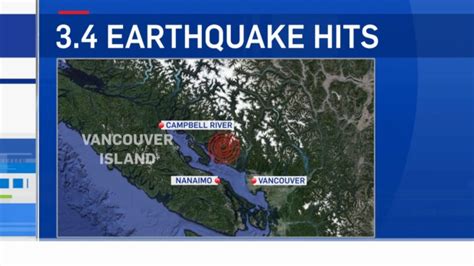 Earthquake Near Sechelt Impacts Island