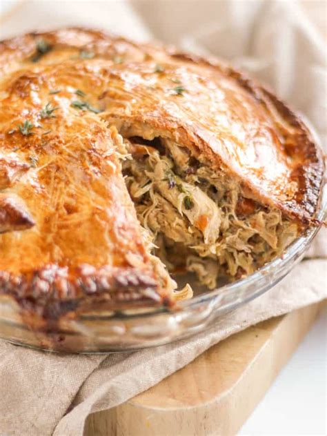 Easy Creamy Chicken Pie Recipe