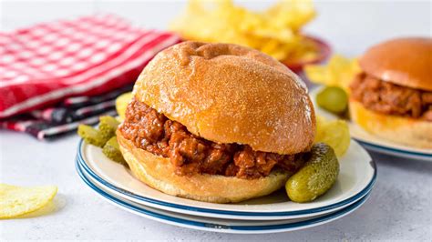 Easy Sloppy Joe Recipe 3 Ingredients