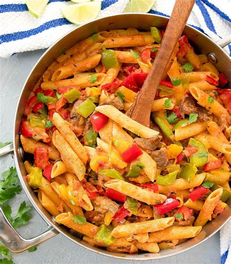 Fajita Pasta Recipe