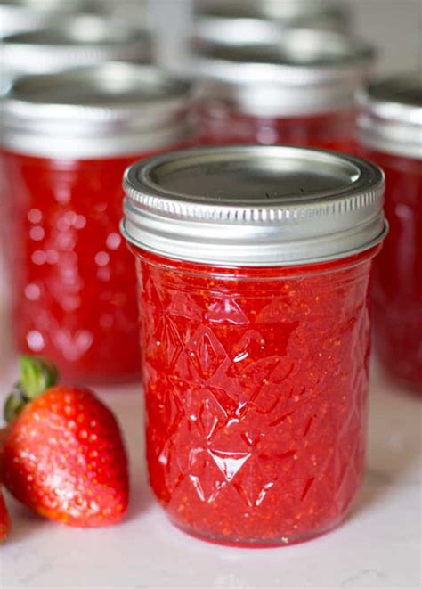 Frozen Strawberry Jam Recipe