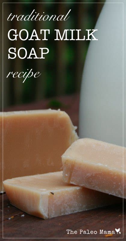 Goat Milk Soap Recipe