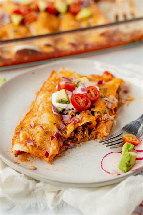 Ground Turkey Enchilada Recipe