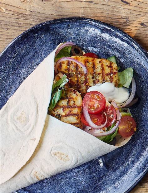 Halloumi Wrap Recipe