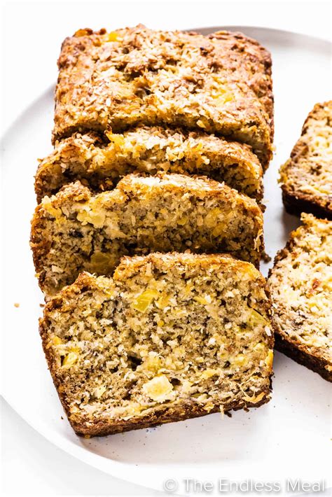 Hawaiian Banana Bread Recipe