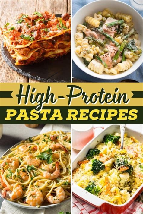 High Protein Pasta Recipes