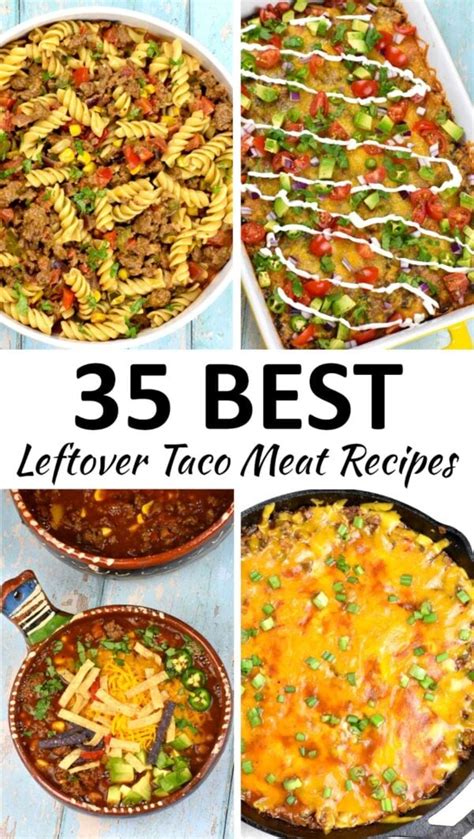 Leftover Taco Meat Recipes