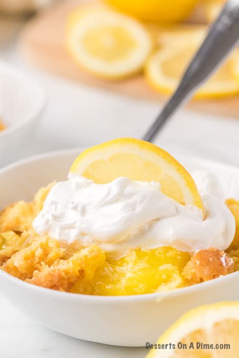 Lemon Dump Cake Recipe