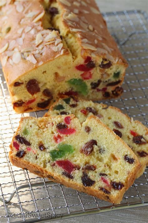 Light Fruit Cake Recipe