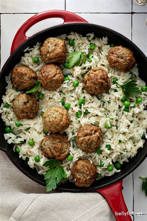 Meatball And Rice Recipe