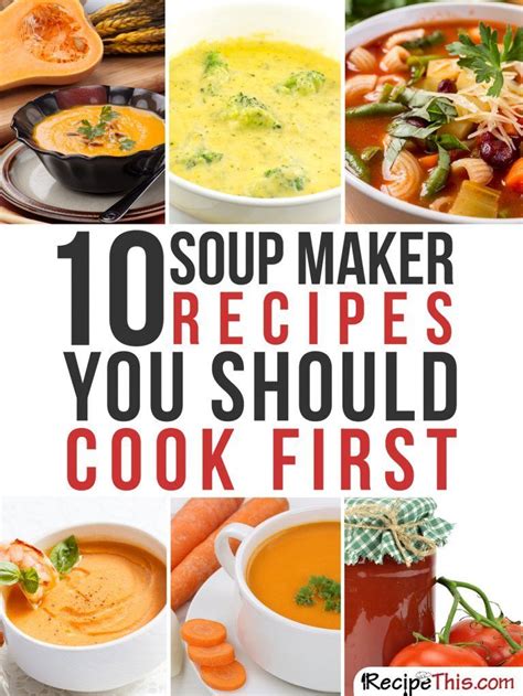 Morphy Richards Soup Maker Recipes Pdf