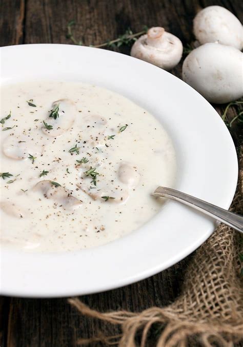 Mushroom Soup Recipe Without Cream