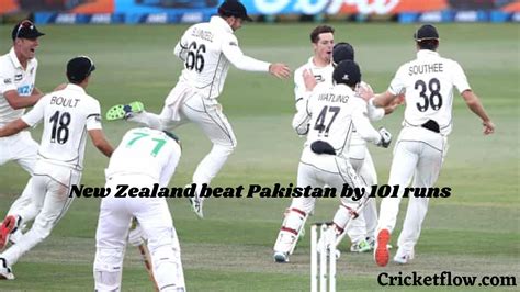 New Zealand Defeats Pakistan By 60 Runs