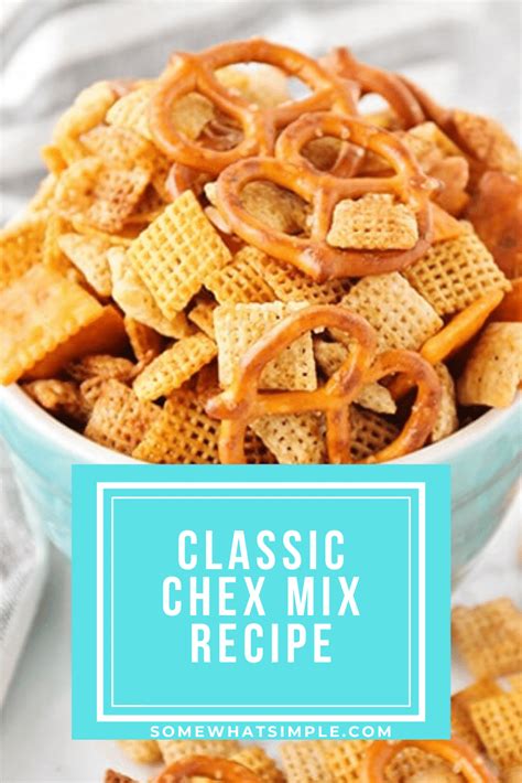 Original Chex Mix Recipe Oven