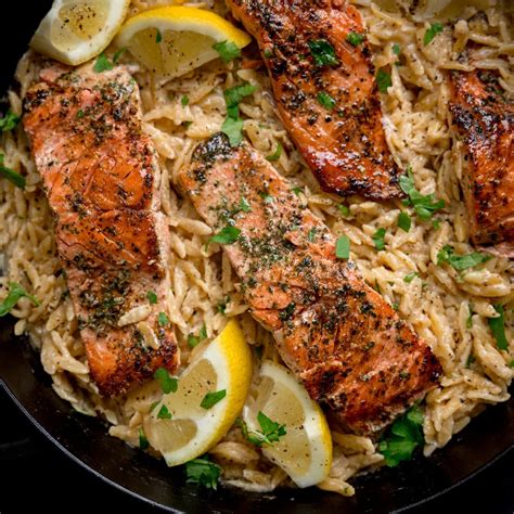 Orzo Recipes Salmon